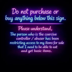 ❌️NOT4SALE❌️ PLACE CARD ONLY